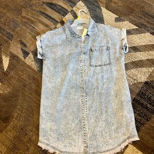 Cat & Jack Blue Button Down Shirt